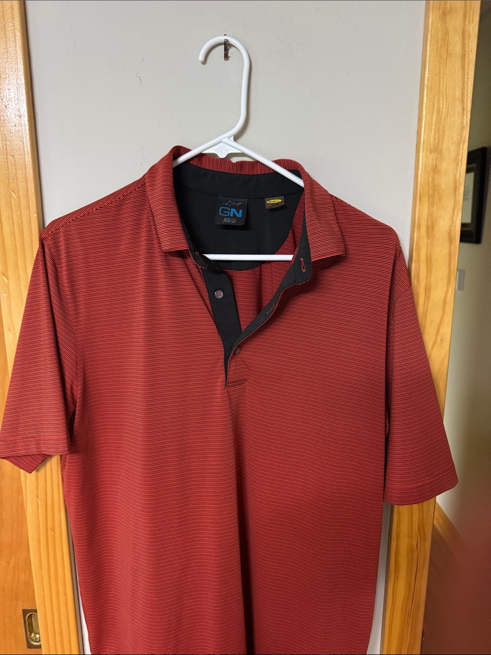 Greg Norman Collection Men's Rust Red Performance Polo